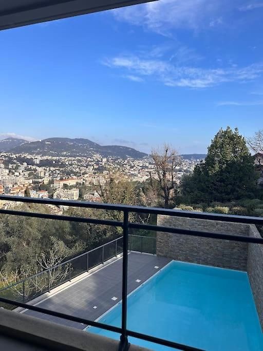 Appartement Pessicart - T2 Avec Terrasse - Avec Piscine Nice