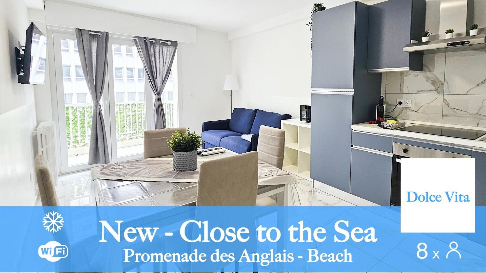 Appartement New Big Flat 8 Pers Ac Wifi *