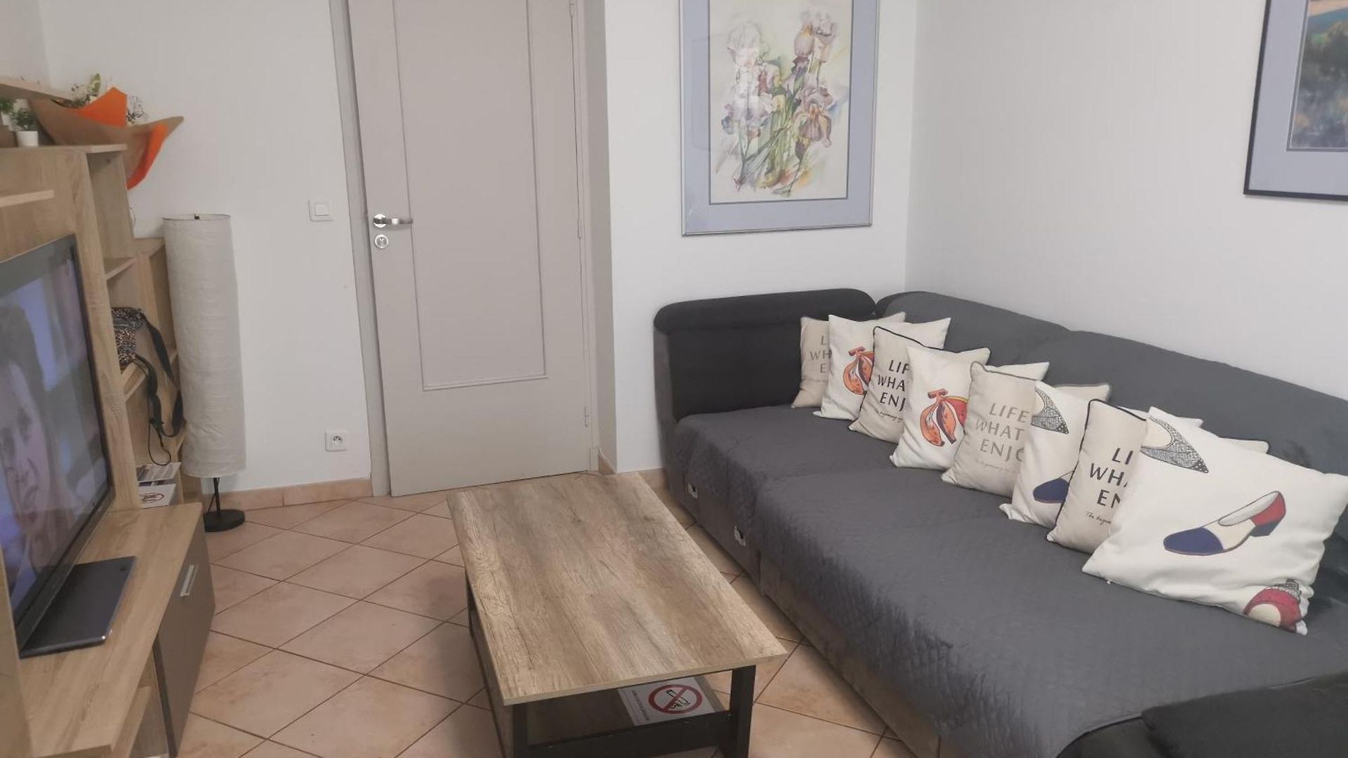 The - 3 Rooms, 3air Cond, 3tv, 3fans, 2 Wc, Wifi Everywhere 5min Aeroport, Train, Beach, 1min Tram, 15 Min Centre, Port, Parking Possible * Nice