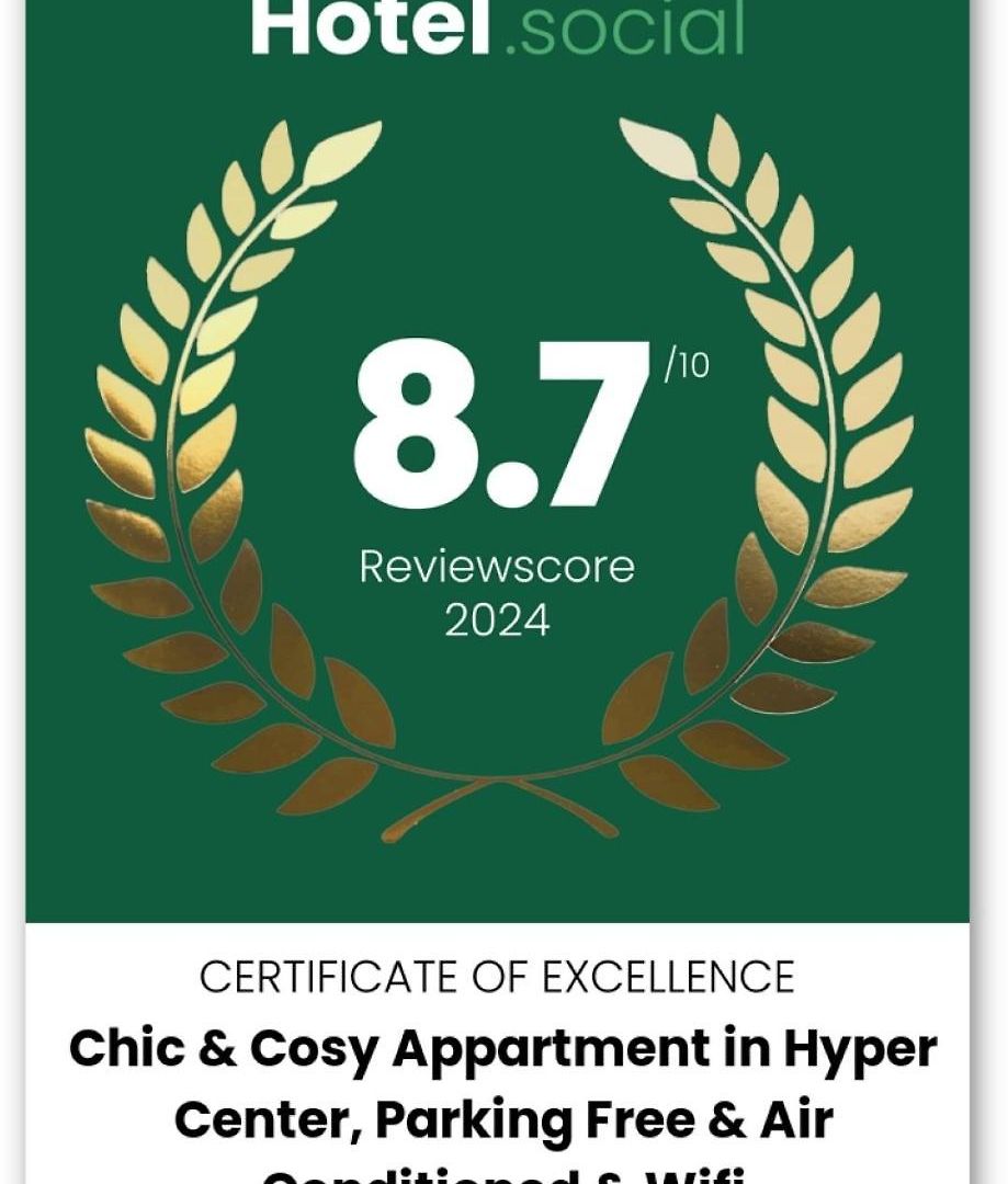 Vibes, Indoor Parking & Air Conditioning Appartement Nice