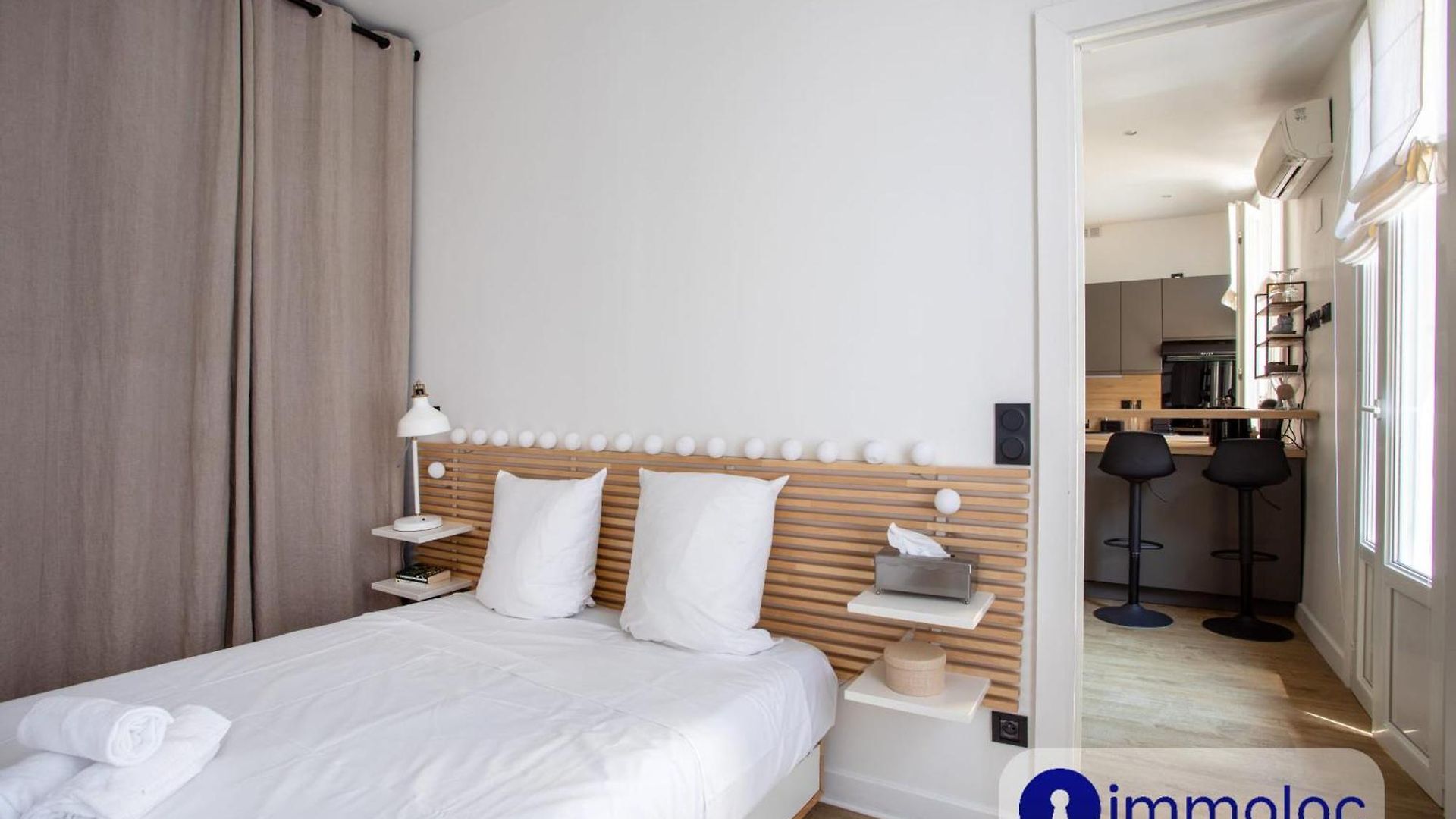 Apartment T2 Air-conditioned District Liberation Nice