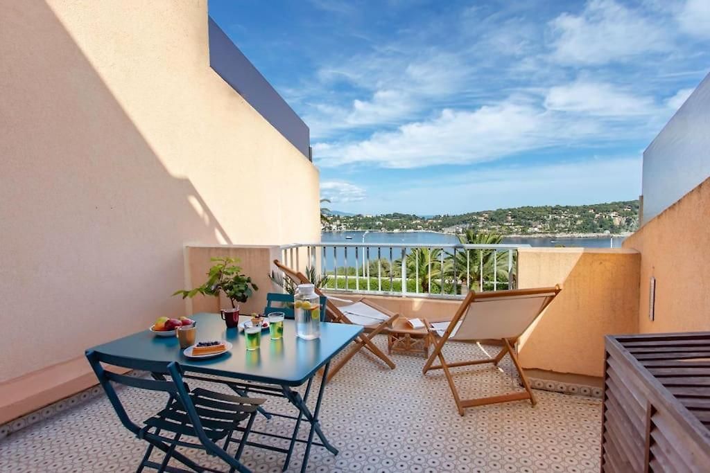 L20 Staywizus -stunning Sea View, Terrace, Parking, Ac, Wifi * Nice