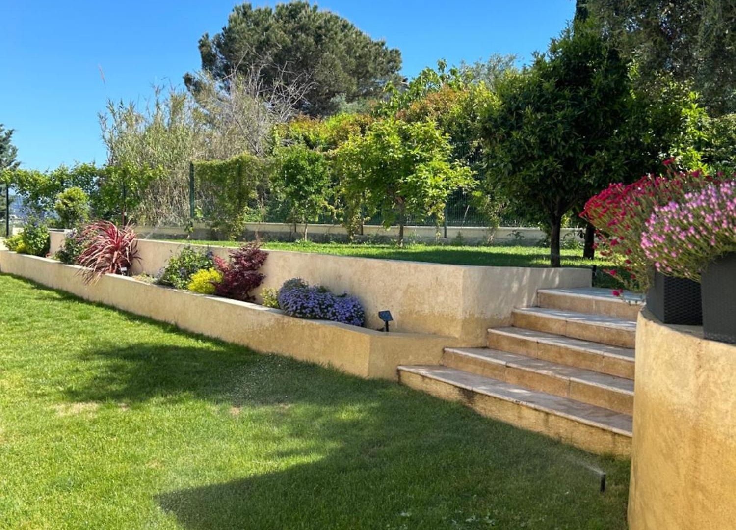 Duplex Oliveraie Piscine Au Sel Marin Et Parking Apartment Nice
