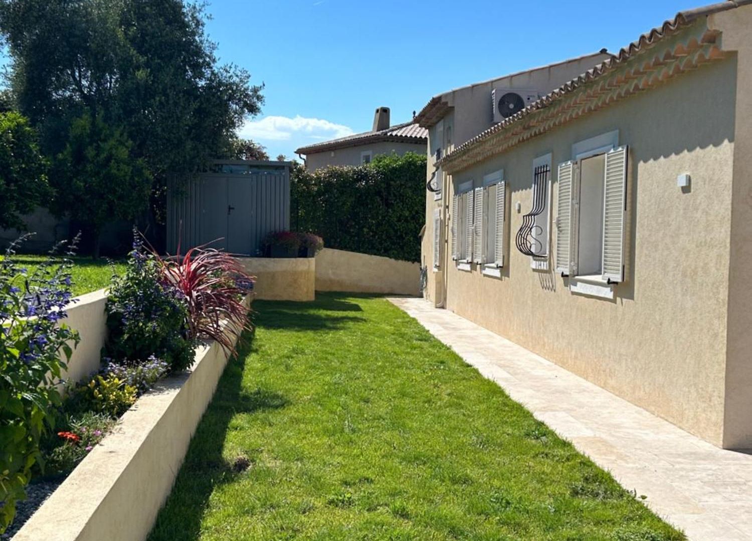 Duplex Oliveraie Piscine Au Sel Marin Et Parking Nice