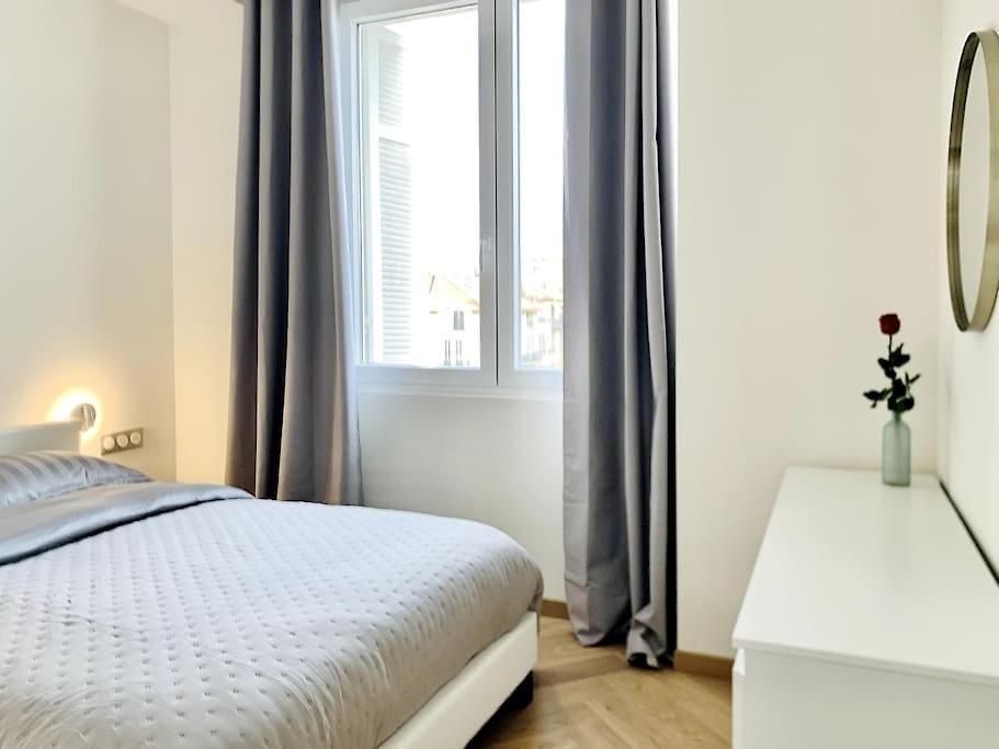 Appartement Bright, Newly Renovated Nice