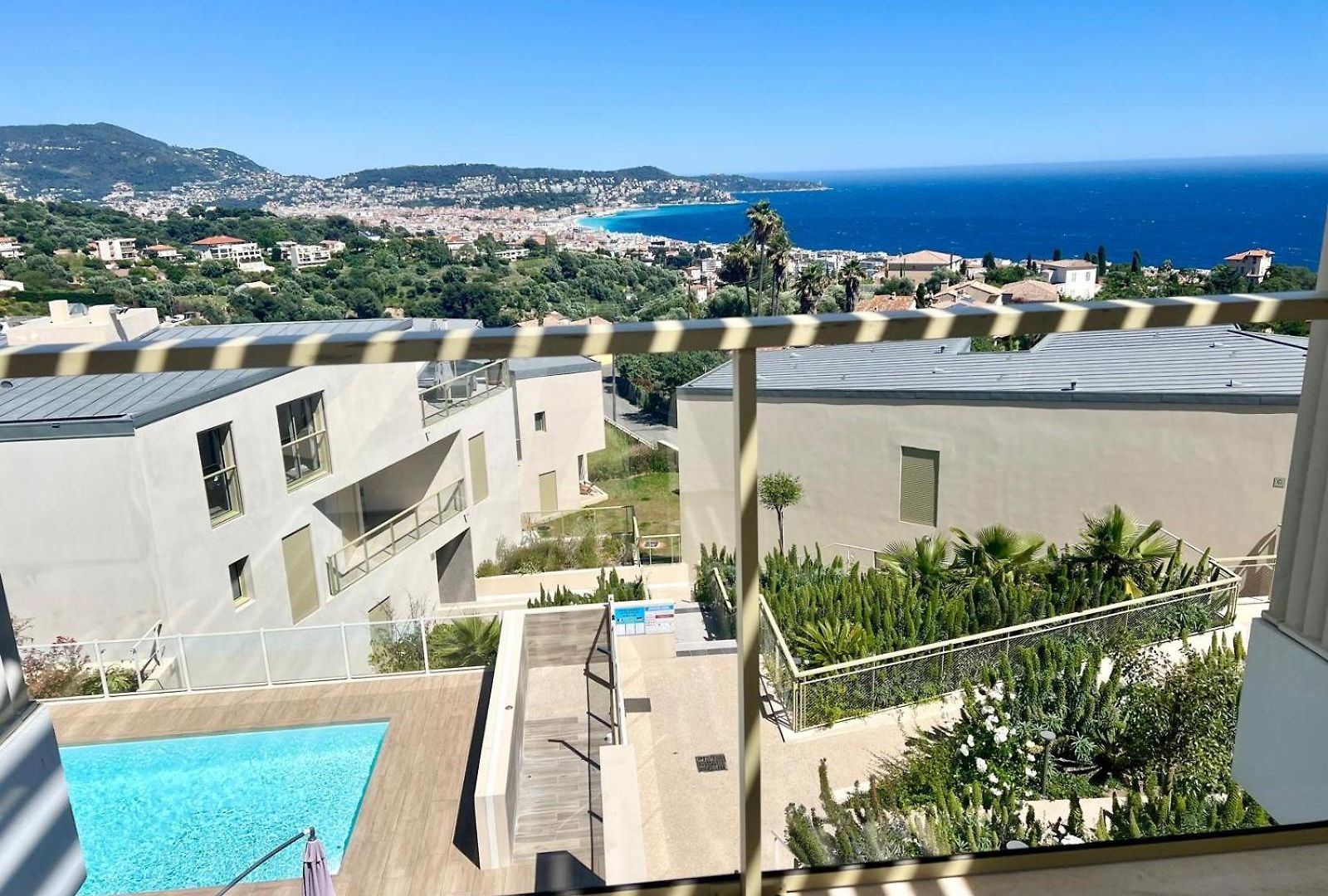 Apartment Panoramic Sea View Blue Pearl Nice