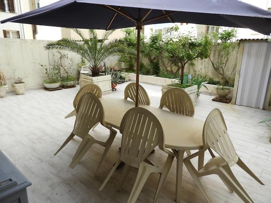 6 Couchages Proche Centre, Grande Terrasse Nice