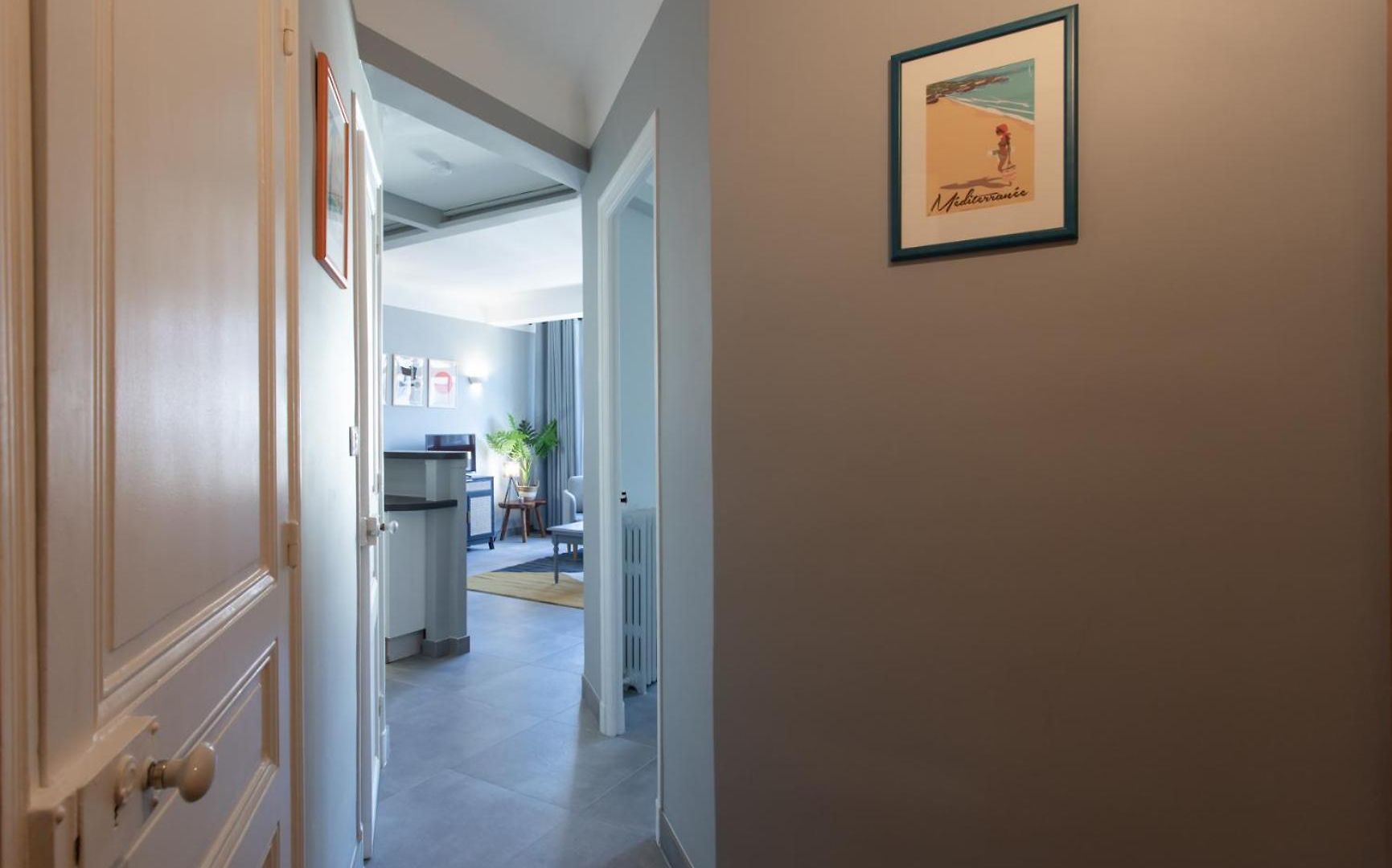 L12 Staywiz Us - Port Window 1bedroom Wifi 5mins & Nice's Cap Appartement