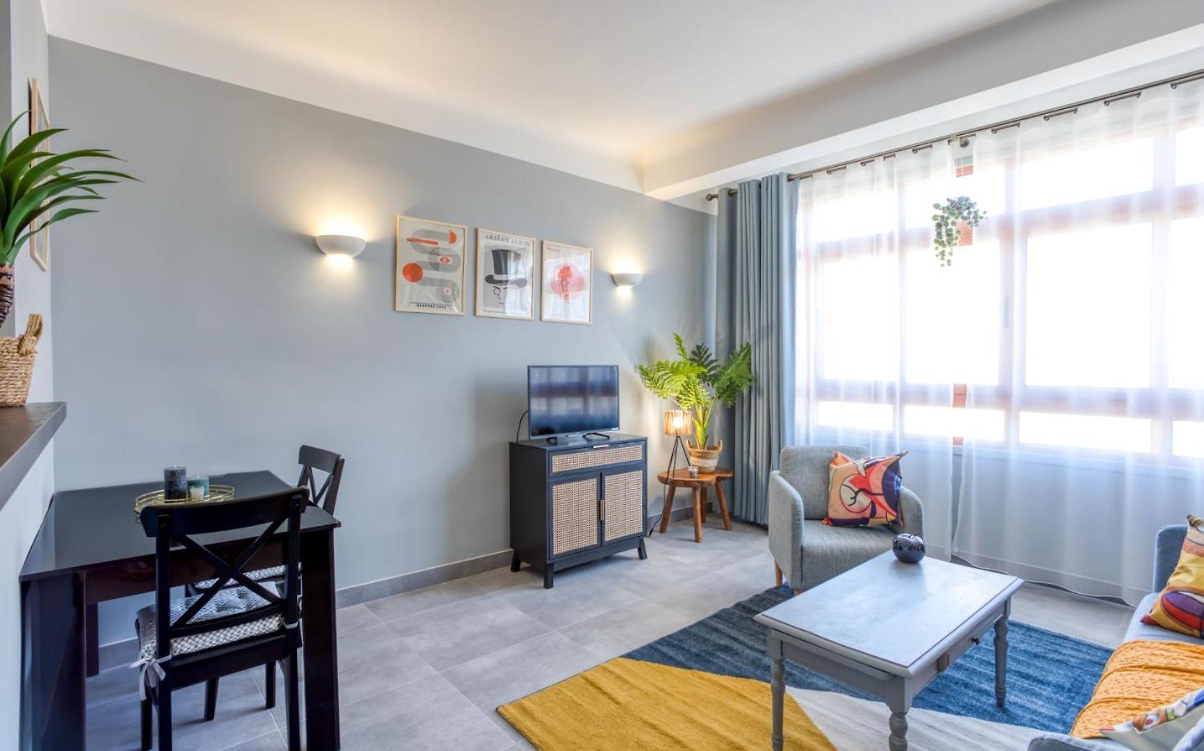 L12 Staywiz Us - Port Window 1bedroom Wifi 5mins & Nice's Cap