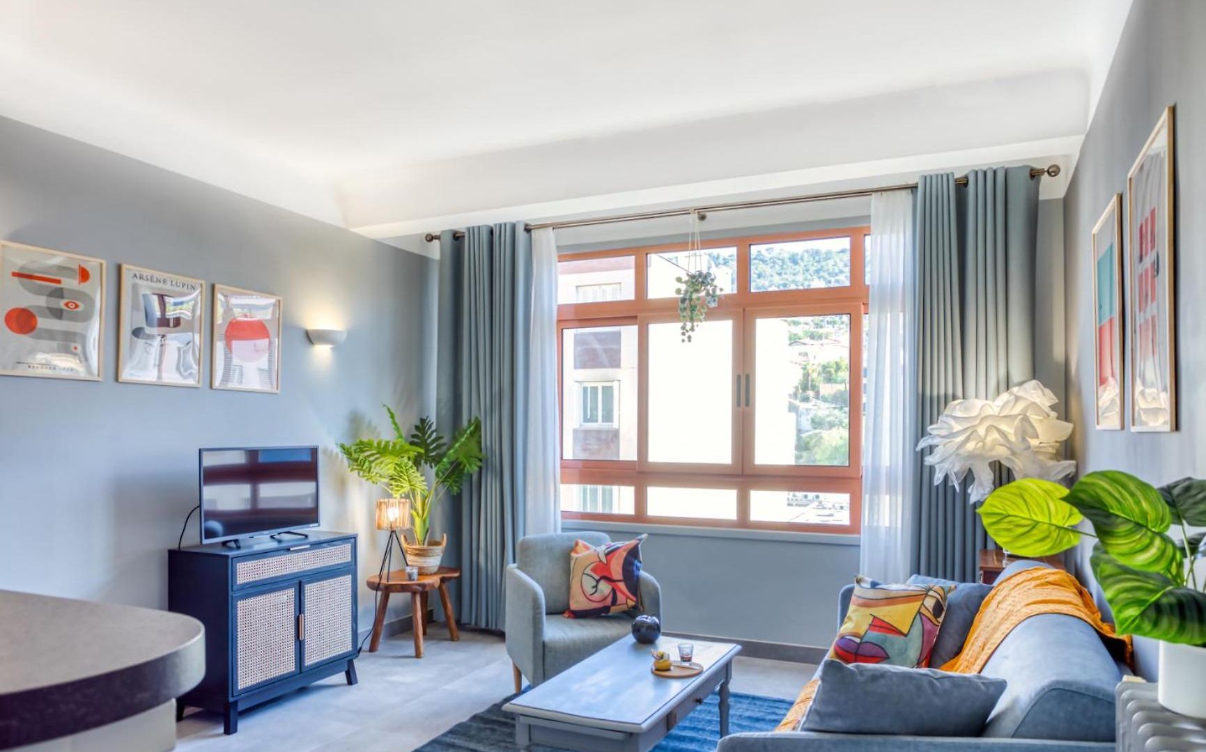 L12 Staywiz Us - Port Window 1bedroom Wifi 5mins & Nice's Cap Appartement