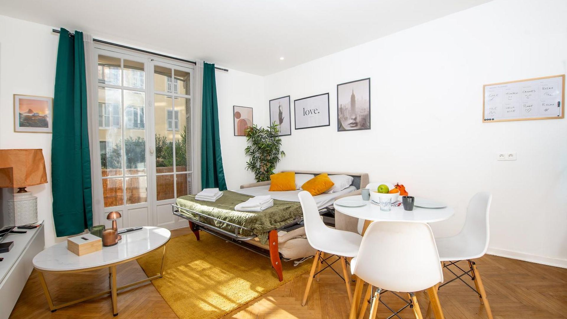 #34 2p Raimbaldi 2balconies / Ac & Wifi *