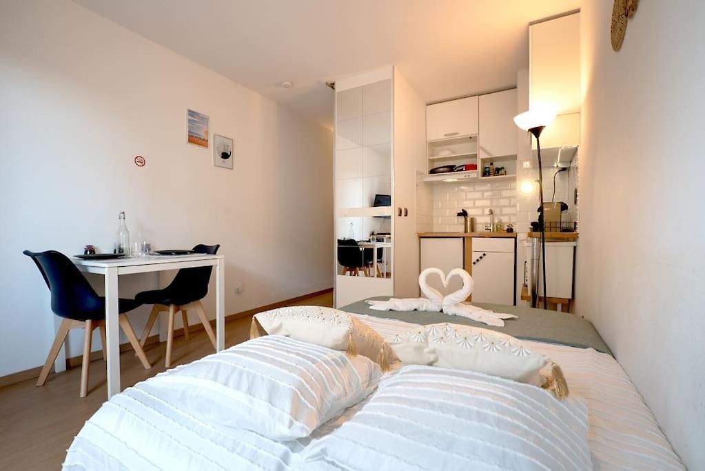 Appartement Riquier Station Spot, 5 Min From Train & Tramway Nice
