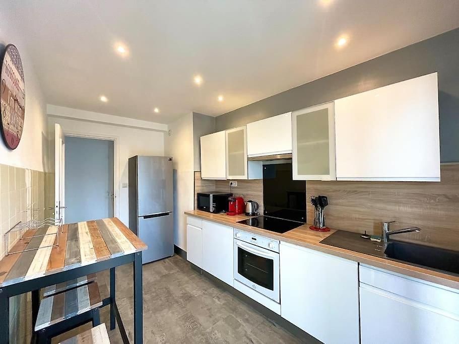 Large Flat Terrace Sea View, Promenade Des Appartement