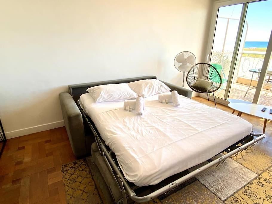 Appartement Large Flat Terrace Sea View, Promenade Des