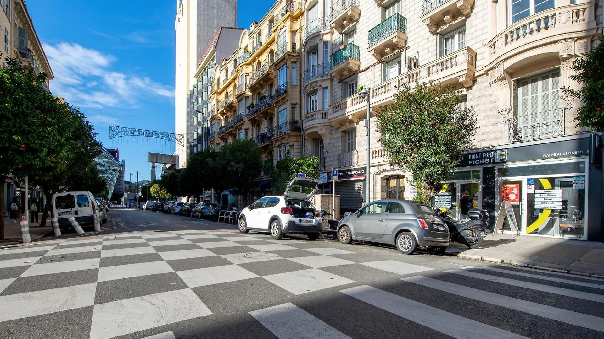 #34 2p Raimbaldi 2balconies / Ac & Wifi * Nice