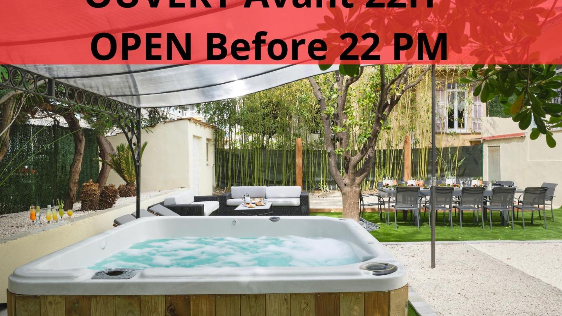 Villa Des Pergolas -6 Bdrs - 5 Bathrs -parking -jardin -jacuzzi -tramstation , 10 Min