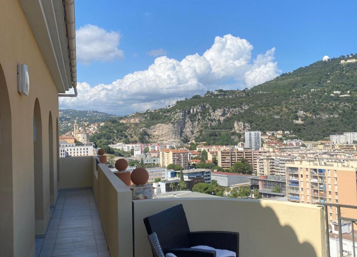 Appartement-nice 01 Vue - Panoramique Wifi-parking- Climatisation * Nice