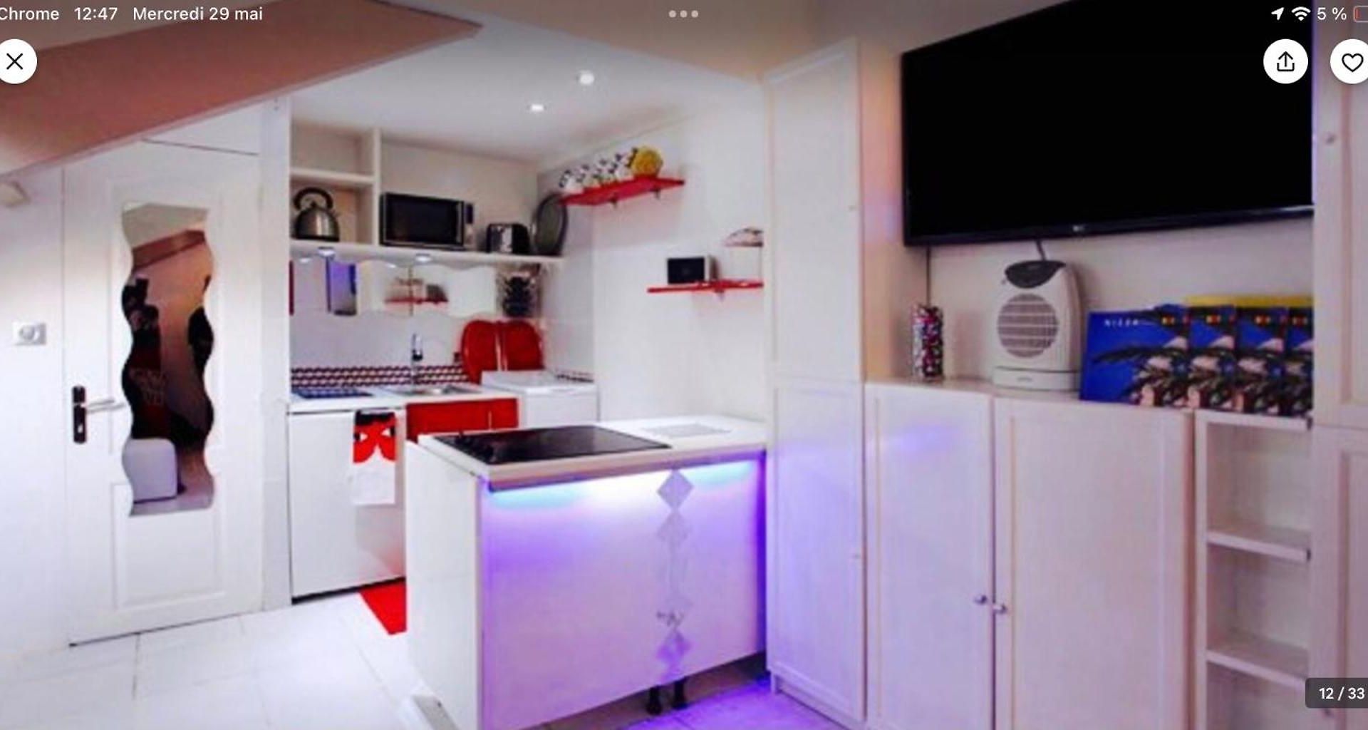 Atypique Calme, Quartier Vip, 50m Apartment Nice