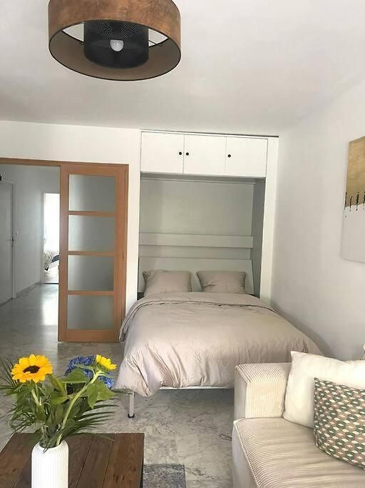 Appartement Cosy 2 P,à Deux Pas De La Plage, Calme-parking Nice