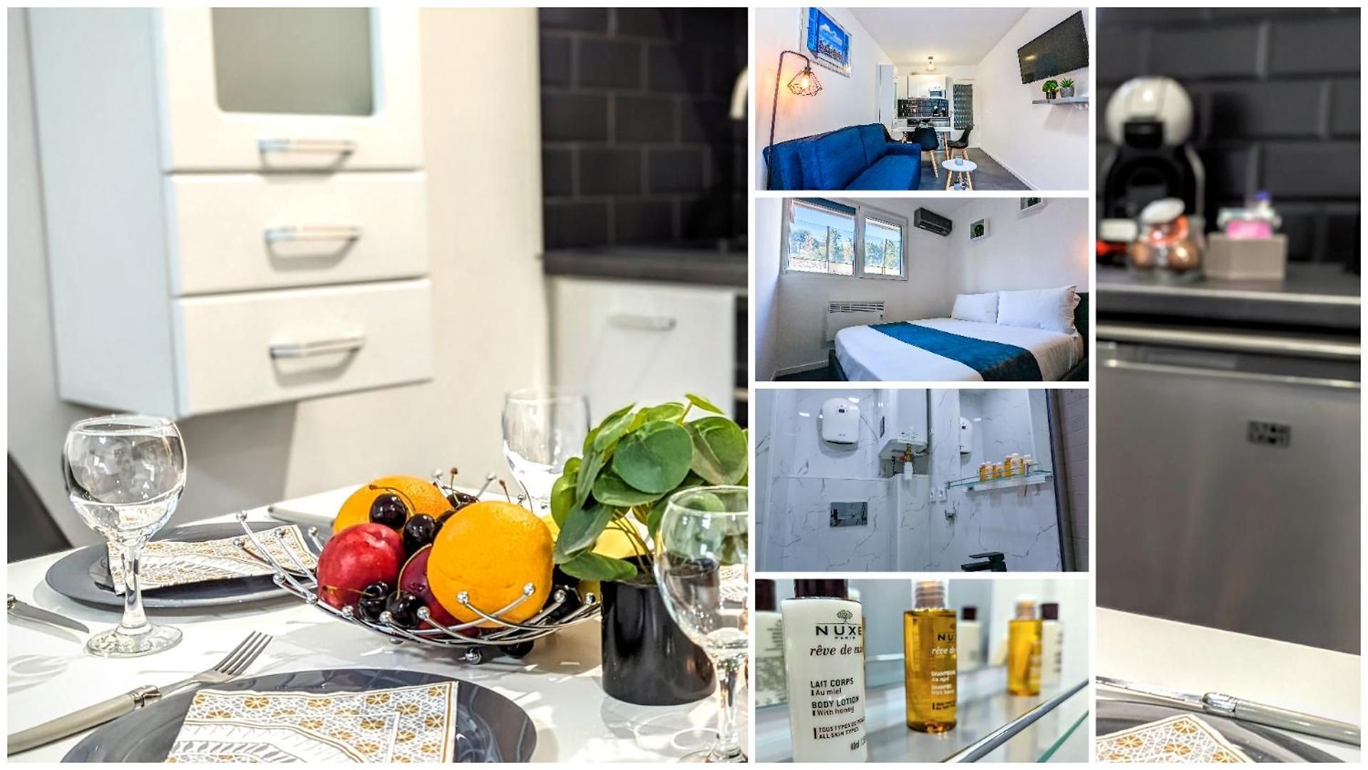 1 Min To The - Kitchen - Tramway - Air Conditioner - Wifi - Promenade Des *