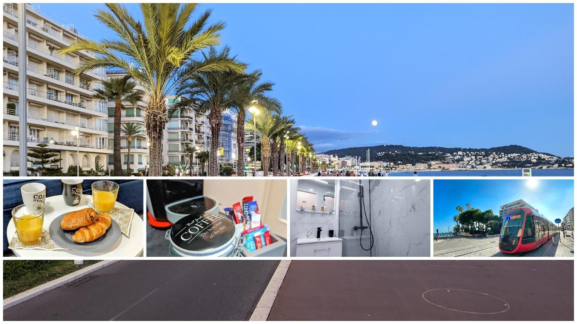 1 Min To The - Kitchen - Tramway - Air Conditioner - Wifi - Promenade Des Nice