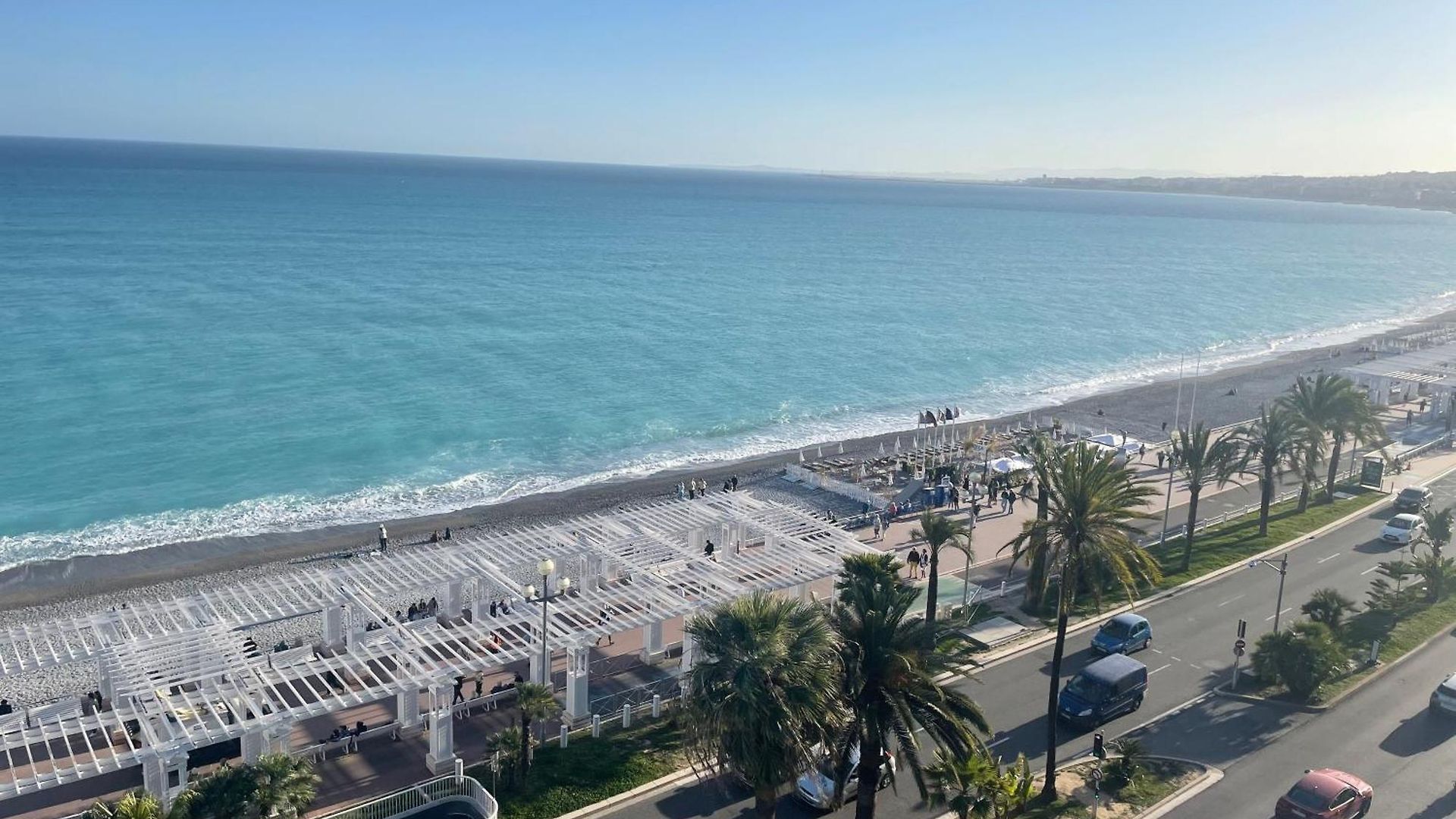 With Terrace & Rooftop Pool In Promenade Des Nice