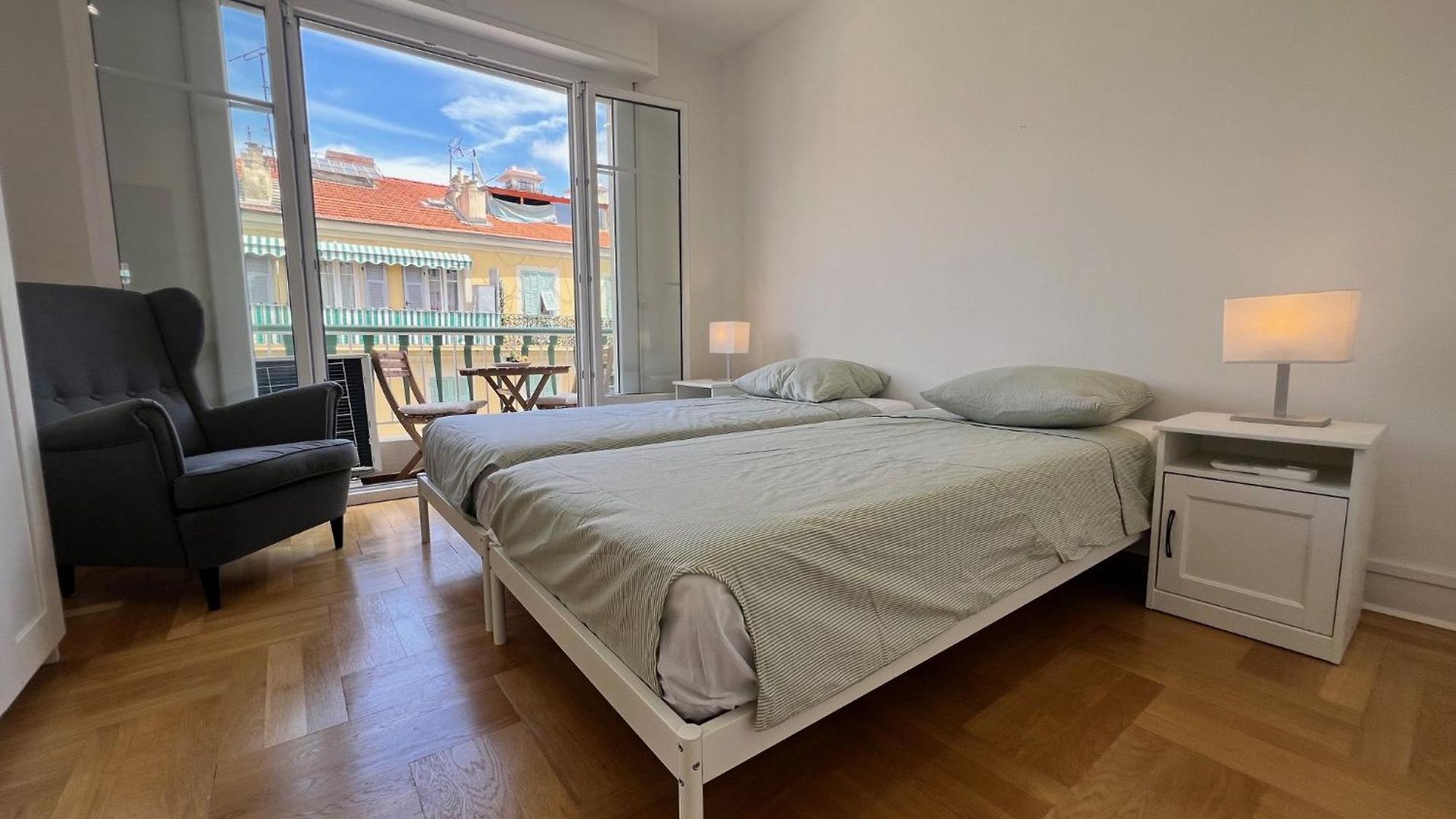 Riviera - Terrasse Cervantes - Medecin - Gare Thiers Appartement