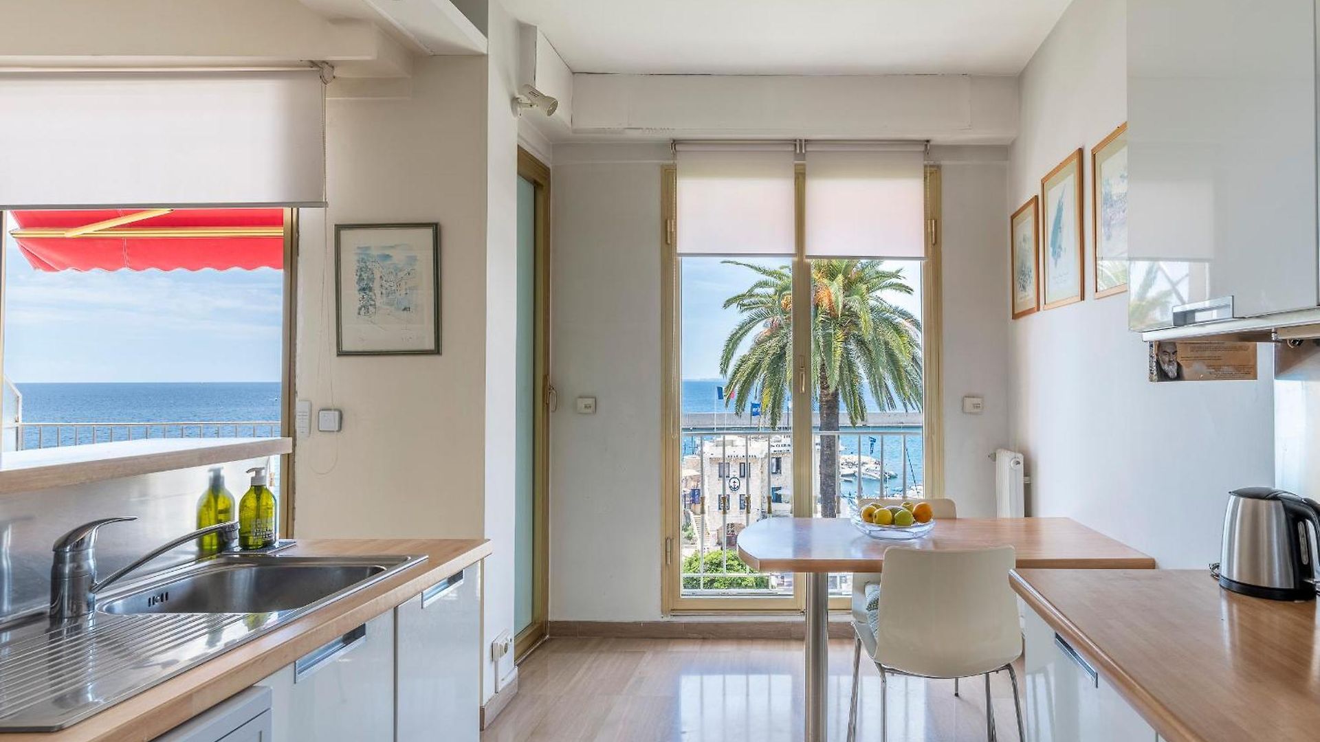 Port With Sea View Terracce Parking One Bedroom Appartement *
