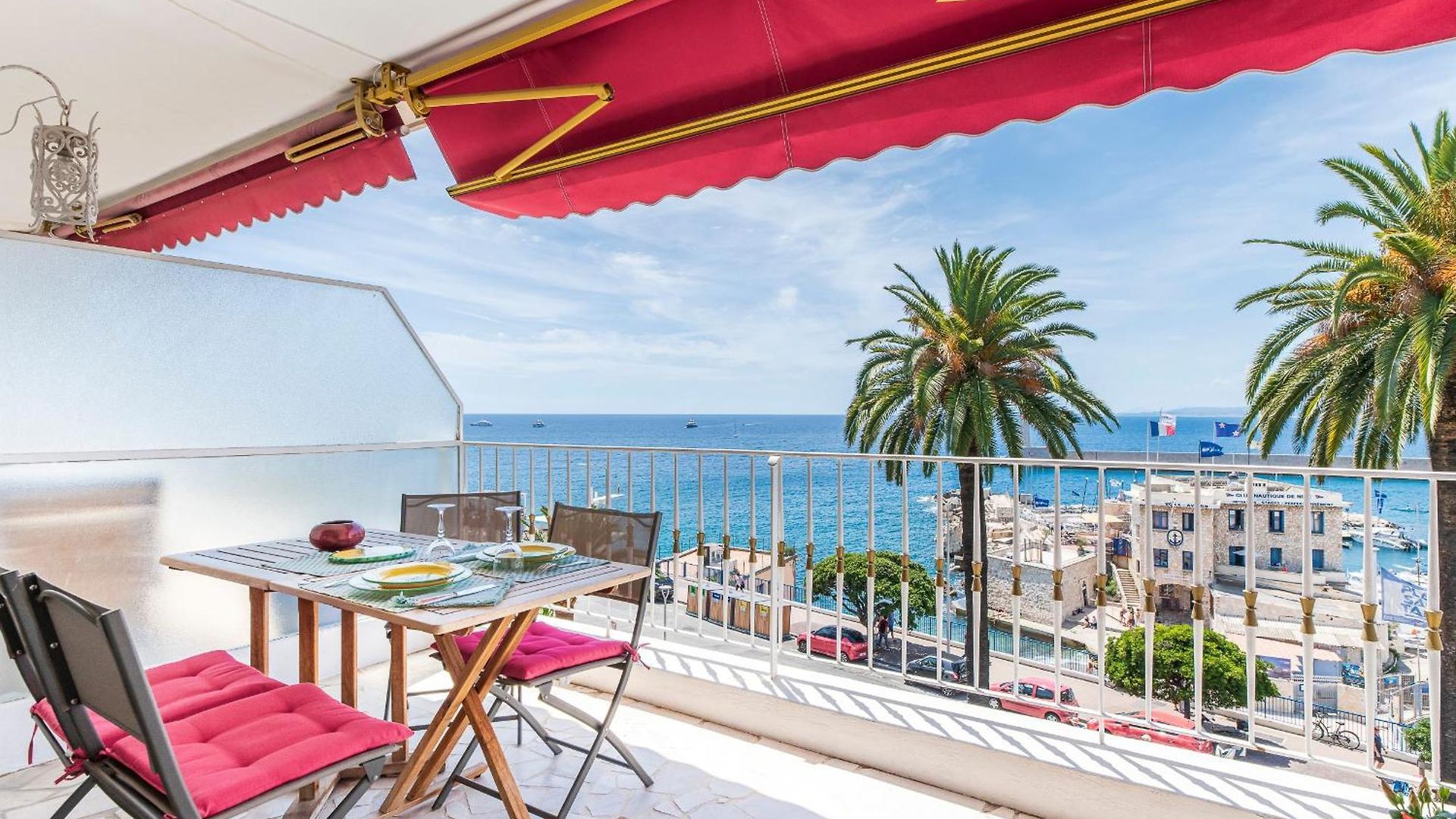 Port With Sea View Terracce Parking One Bedroom Appartement