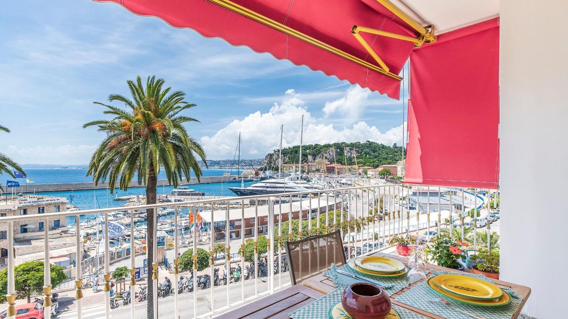 Port With Sea View Terracce Parking One Bedroom Nice
