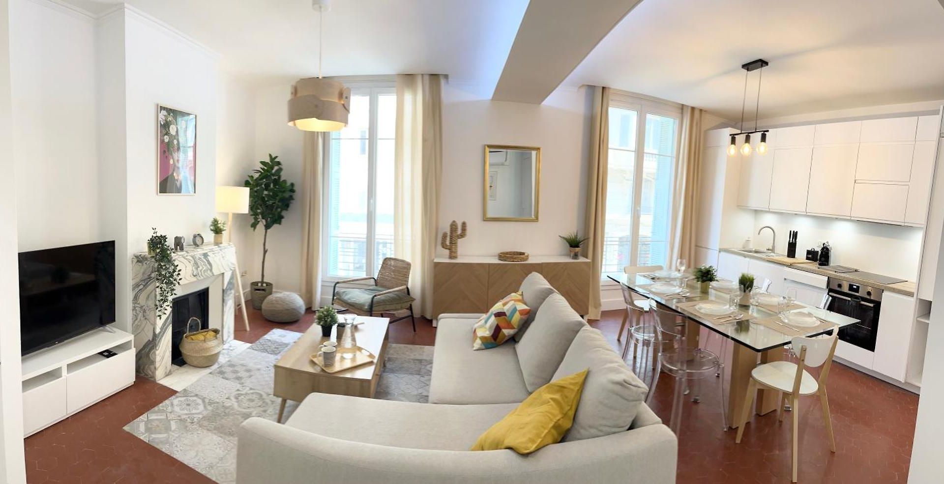 Magnifique T4 - Spacieux Standing - Ac - Wifi - Coeur De Appartement *