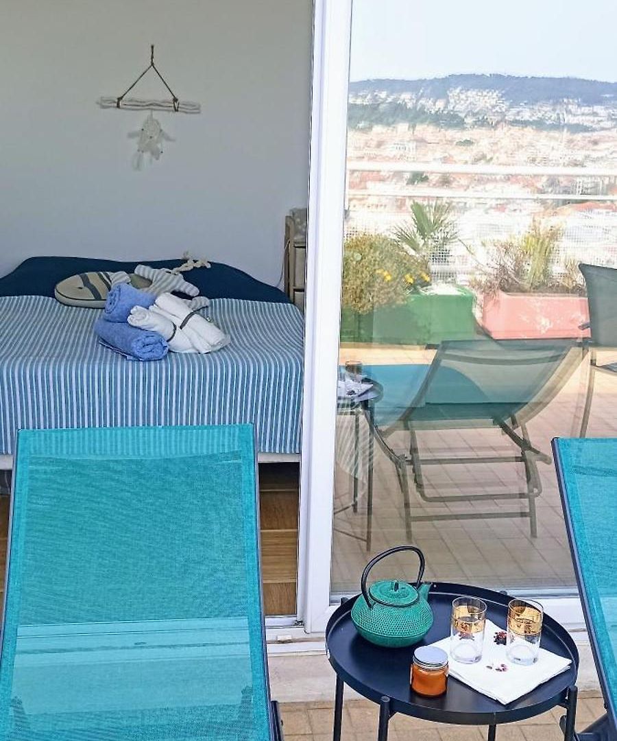Séjour chez l'habitant Vue Nice&mer *