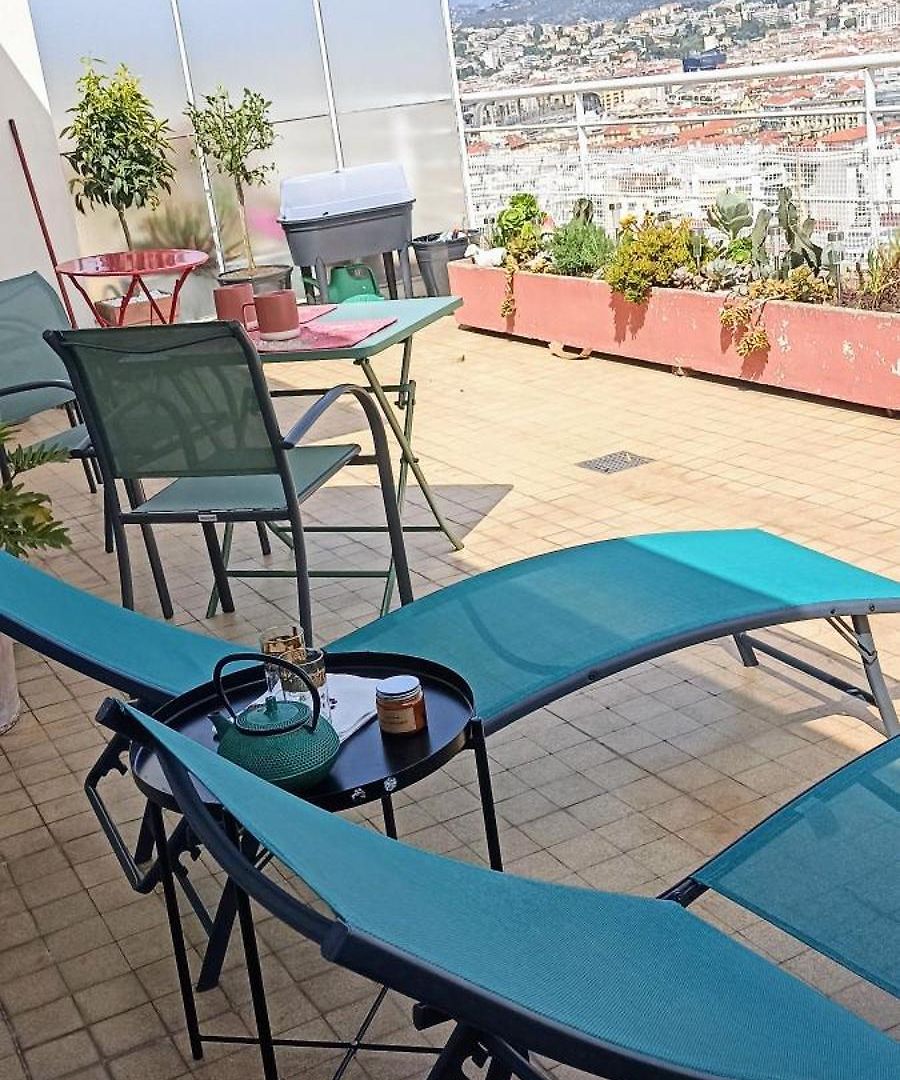Séjour chez l'habitant Vue Nice&mer Nice
