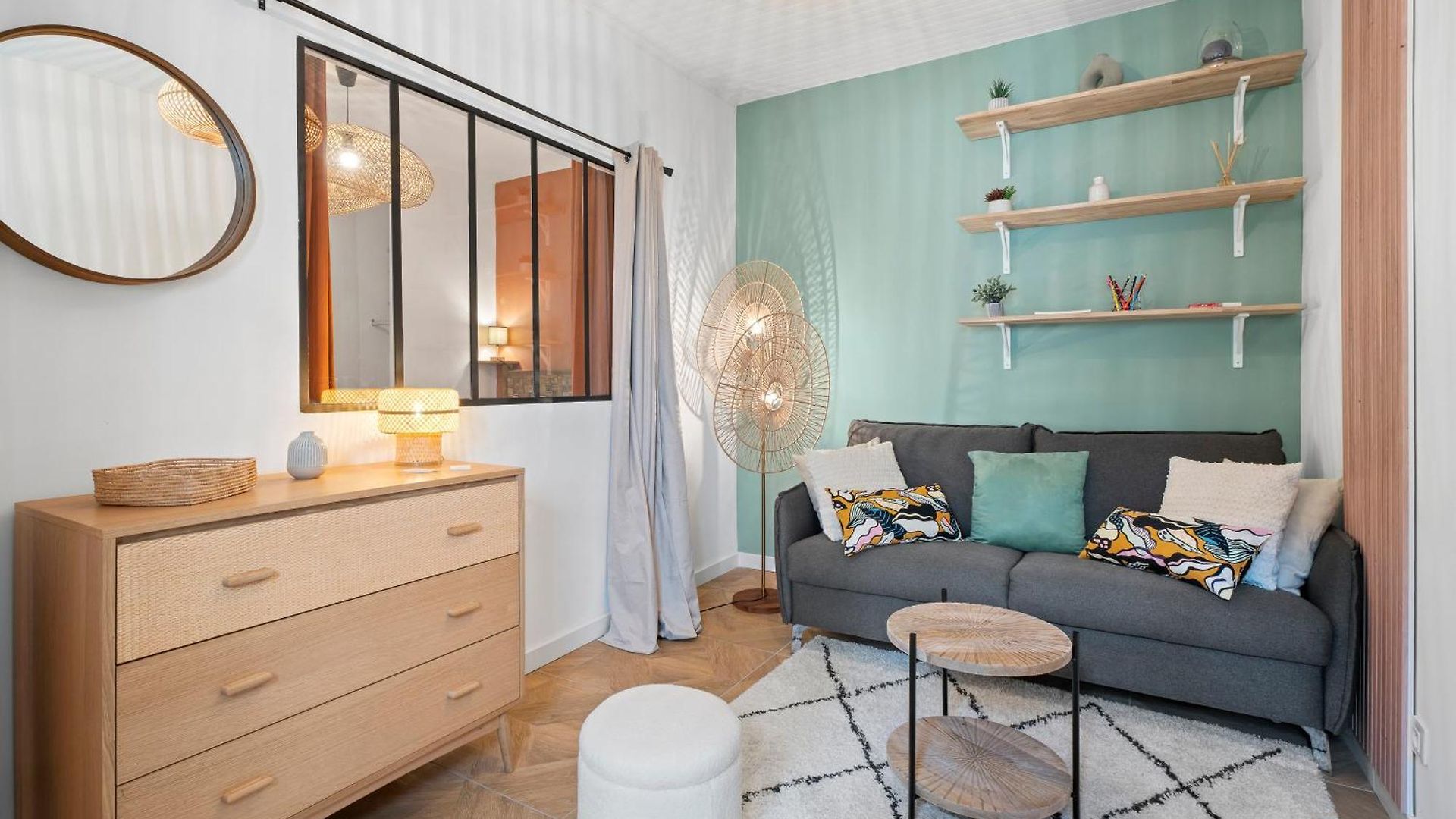 Apartment Renting - Barberis - Unique Getaway 2-room With Rooftop Terrace