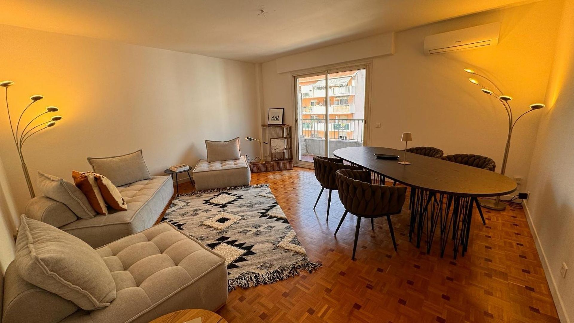 élégant 3 Pièces, 2 Chambres, 4 Pers, Clim, Wi-fi, Proche Des Plages Appartement
