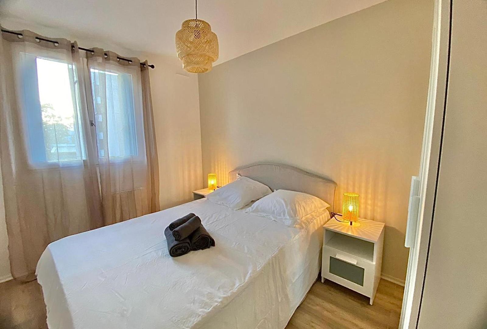 Modern & Cosy 3 Bedrooms Train Tramway Nice