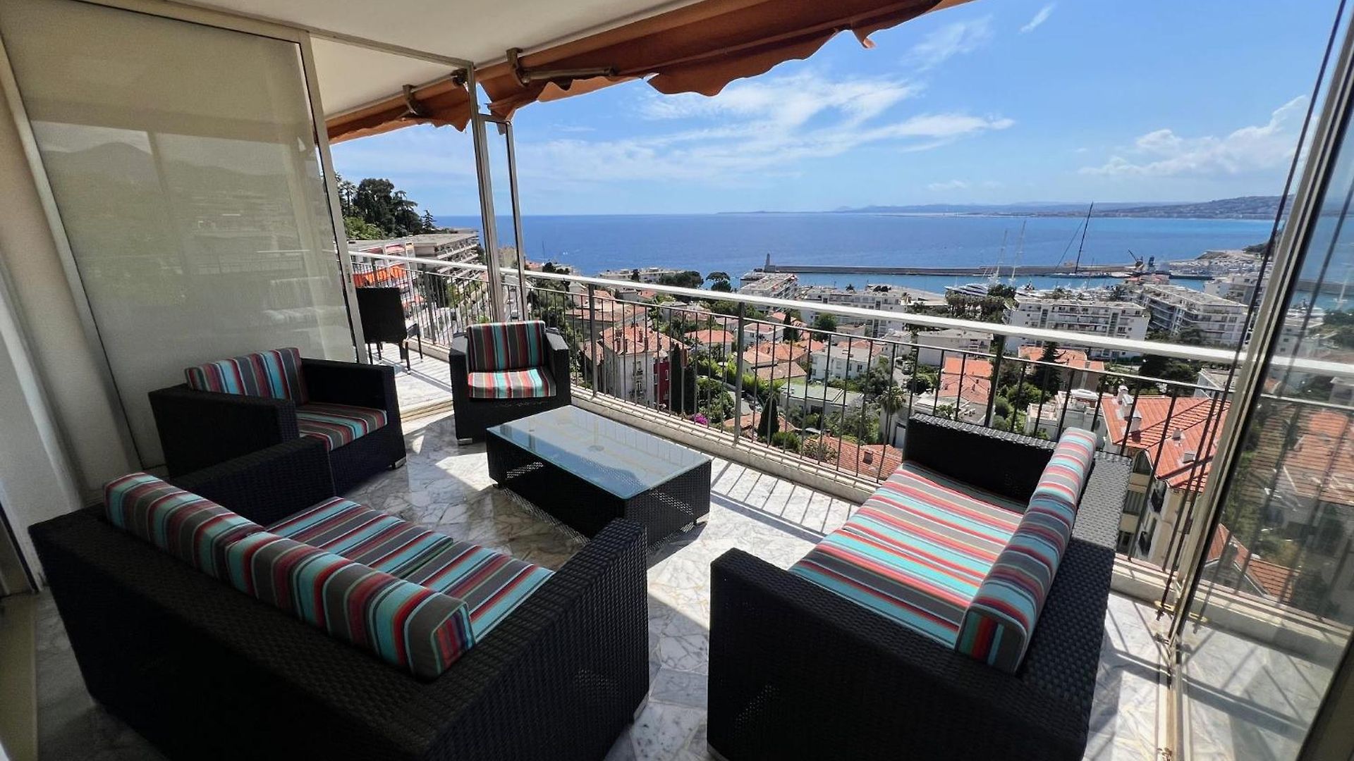 Riviera - Terrasse Des Agaves - Amazing Sea View Côte D'azur Appartement Nice