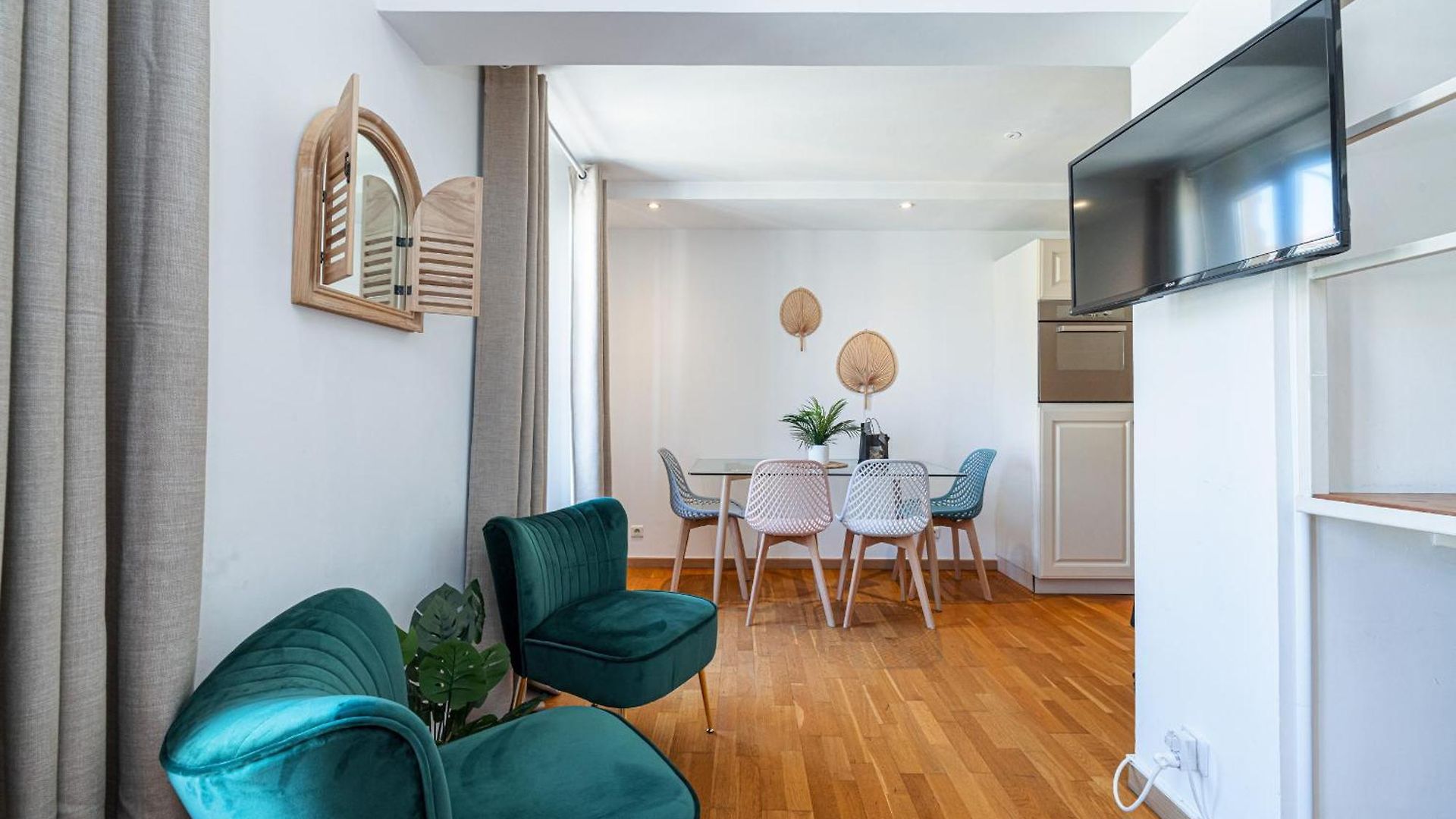 Appartement Massena Street - 1 Bdr Duplex With Ac & Parking Nice