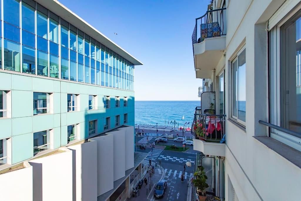 #19 Staywizus - Balcon Lenval Sea View With Ac Promenade Des * Nice