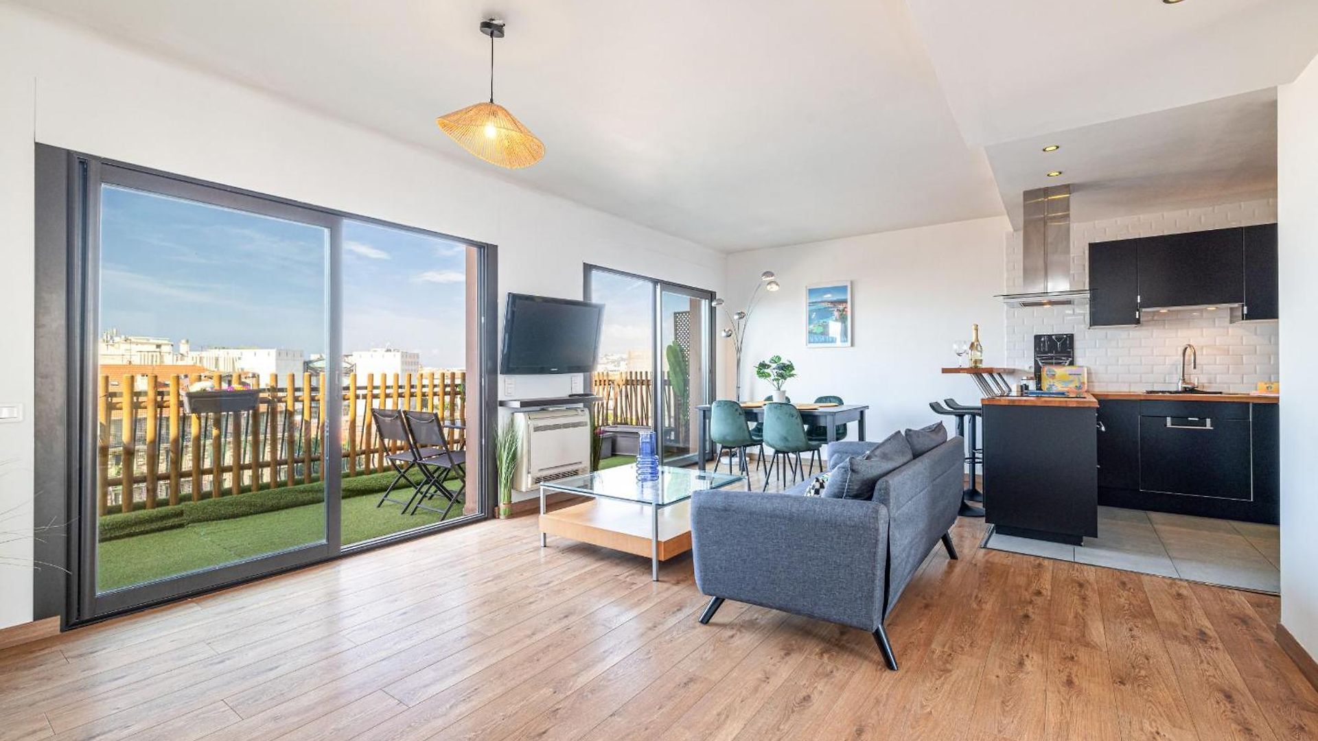 Appartement Open Sky Terrace Lage 1 Bdr & Parking Nice