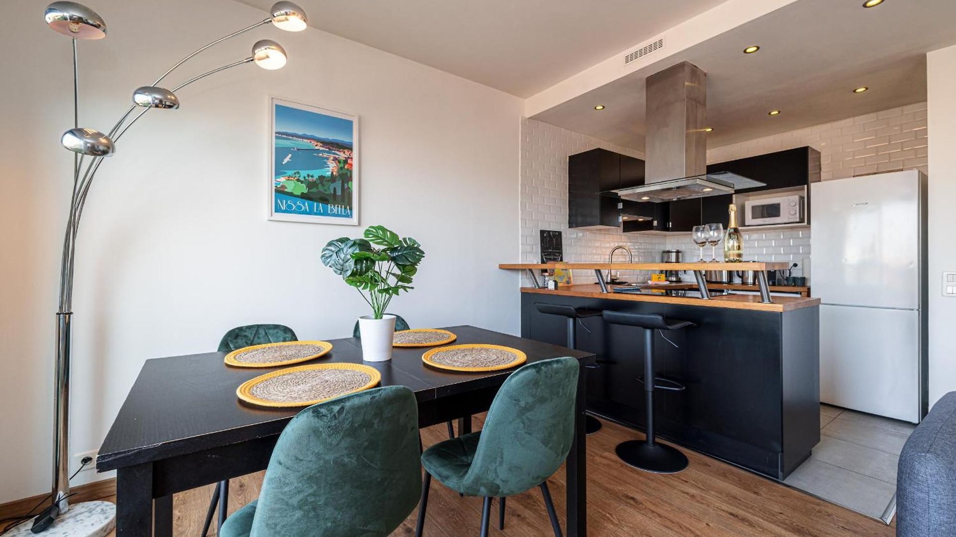 Appartement Open Sky Terrace Lage 1 Bdr & Parking Nice