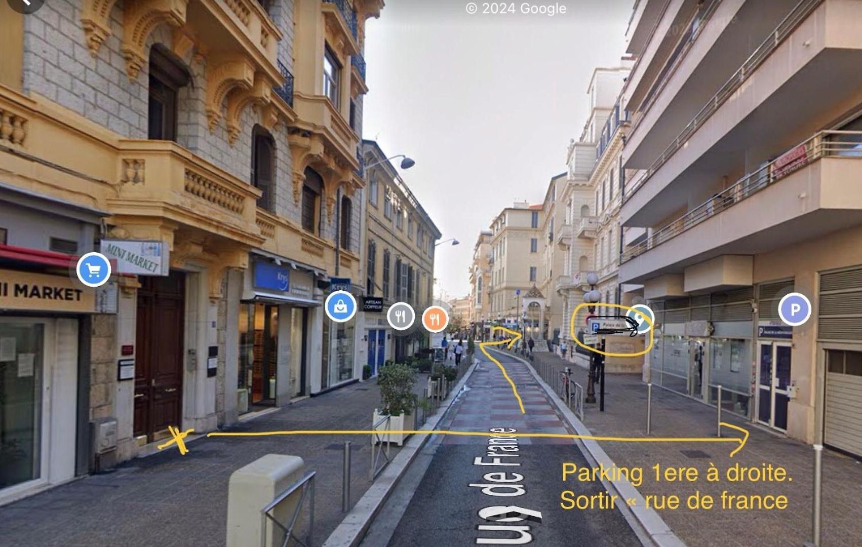 Atypique Calme, Quartier Vip, 50m Apartment Nice