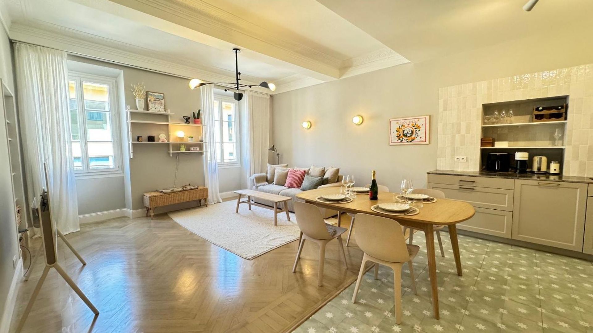 Riviera - Le Balcon Du Grand Alexandre - Amazing 3 Berdooms - Old Town Promenade Des Appartement Nice