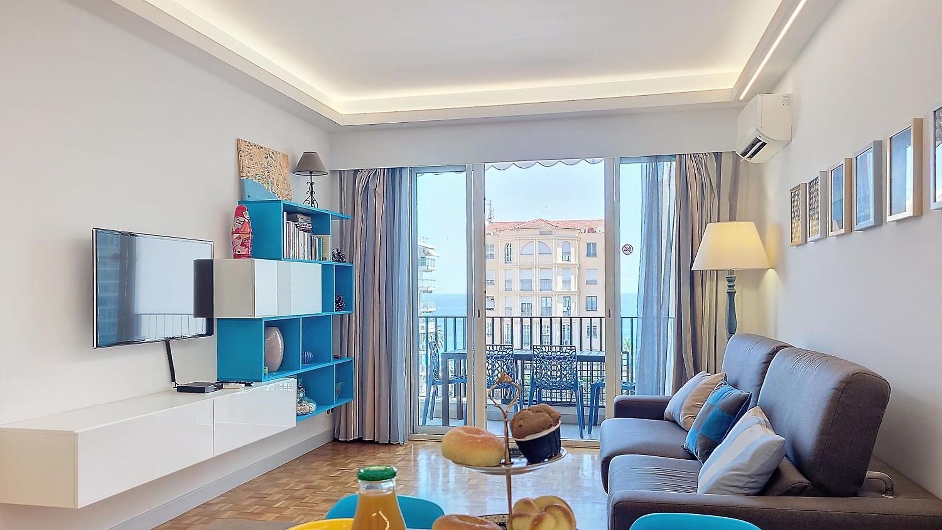 Nestor&jeeves - Bleu Azur Vue - - Very Close Sea Appartement Nice