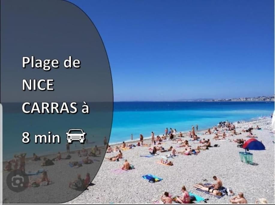 Grand Appartement, 2 Ou 3 Ou 4 Pieces, Tramway Sur Place, Proche Gare Sncf St Augustin 900 Metre , Aeroport 1200 Metre, Ou Allianz Riviera 10 Min, Palais Nikaia 2 Min , Supermarche Sur Place, Parking Possible Si Disponible Ou Payant A 1000 Metr Apartment
