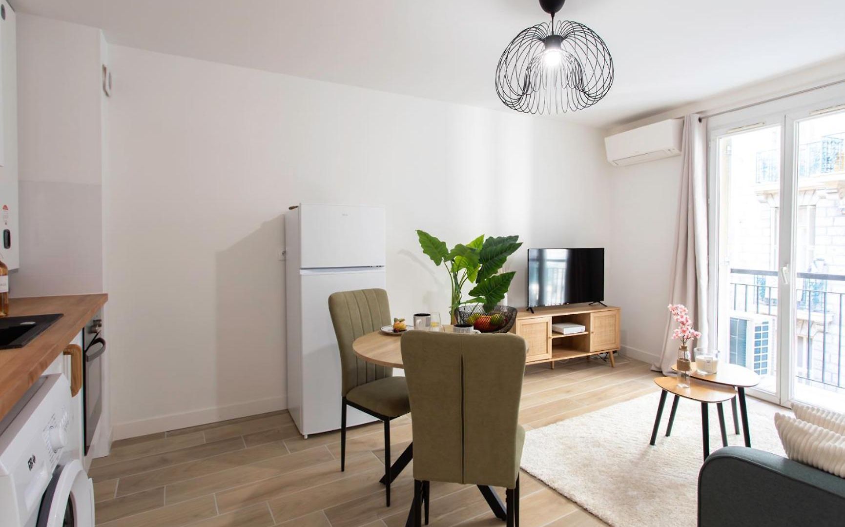 #58 Staywiz Us -logement Clim&balcon 5mins Marche De La *