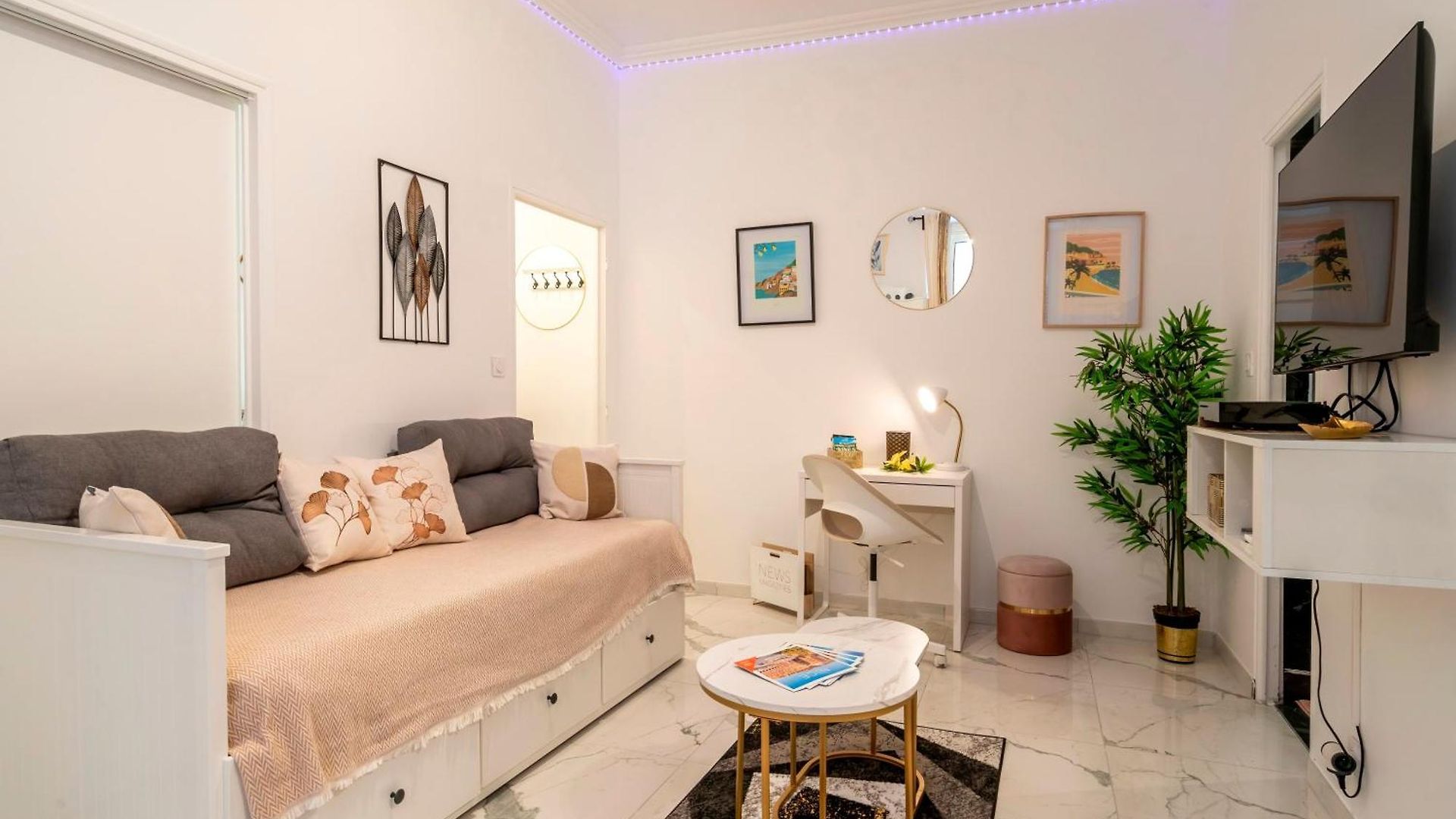 Apartment Splendide, Refait A Neuf, Climatise, A 1mn- 