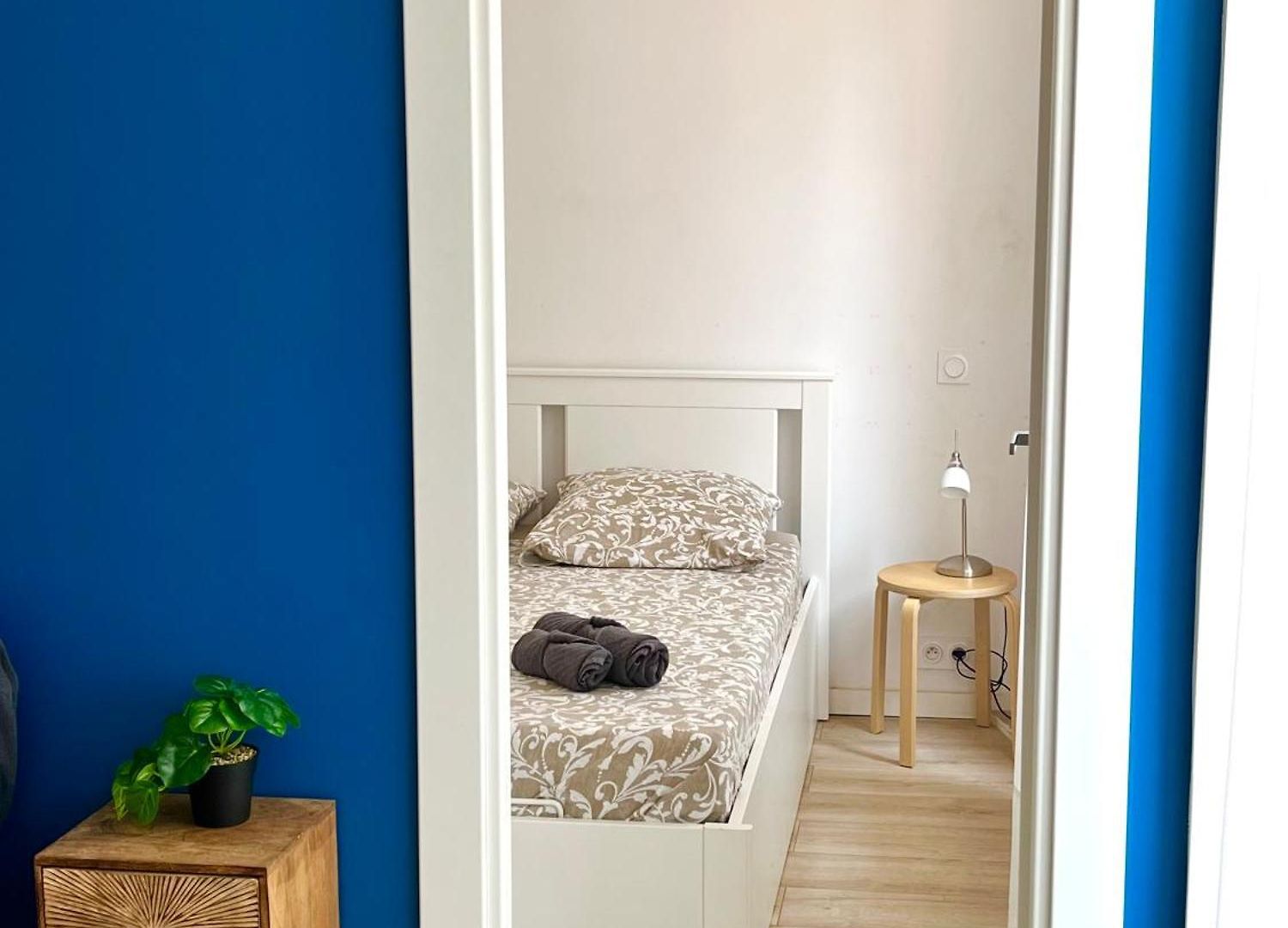 Center 2 Min Walk To Quiet Sunny Balcony Appartement Nice