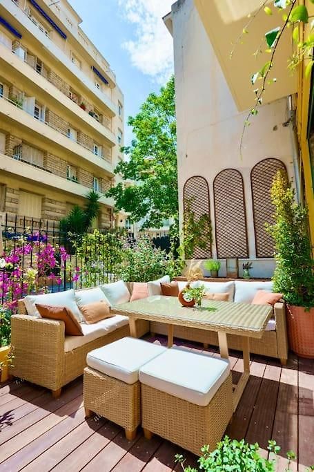 - Amazing Flat To 10 Min To Sea - Garden * Nice