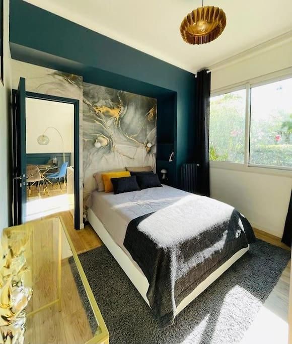 Luxueux Appartement, Carré D'or, Square Mozart * Nice
